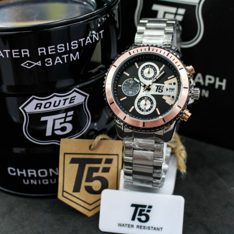 Jual Jam T5 H 3826 couple series original free tin box Shopee Indonesia