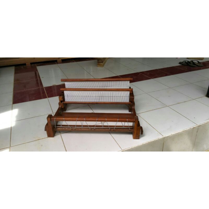 Jual alat tenun Rigid Heddle 50cm RHL2HKD(weaving loom) double heddle ...