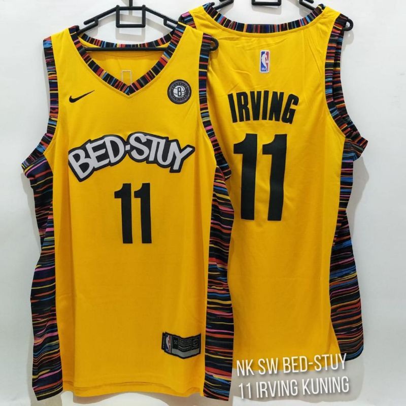 kyrie irving jersey bed stuy