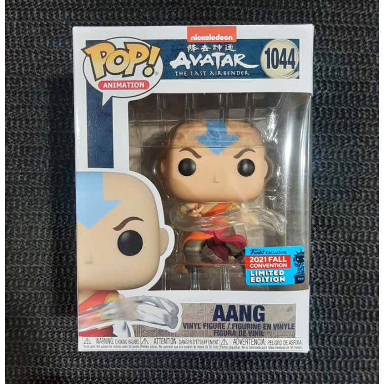 Jual Funko Pop Avatar The Last Airbender Aang Airbending 1044 2021 Fall Convention