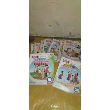 Jual Buku Sekolah Tematik Kelas 5 Sd kurikulum 2013 penerbit erlangga ...