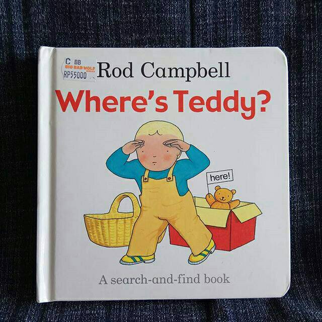 Jual Rod Campbell Where's Teddy