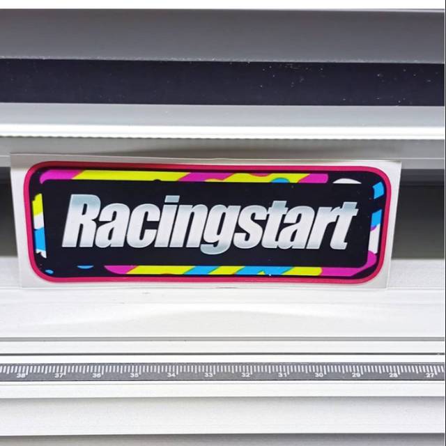 Jual Sticker printing RACINGSTART | Shopee Indonesia
