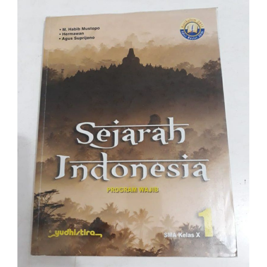 Jual Buku Paket Cetak Pelajaran Sejarah Indonesia Program Wajib Kelas ...