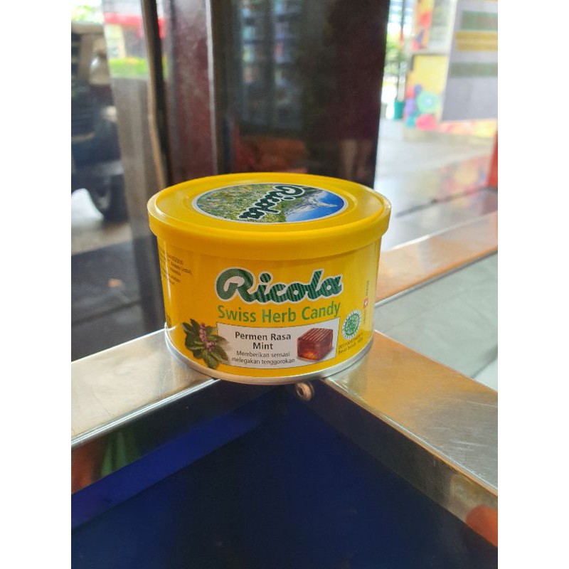 Jual Ricola Swiss Herb Candy 100gr ( Kemasan kaleng ) | Shopee Indonesia