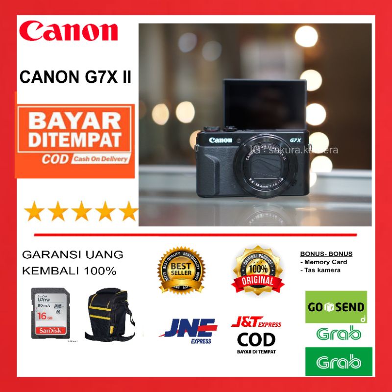 canon g7x mark ii tokopedia