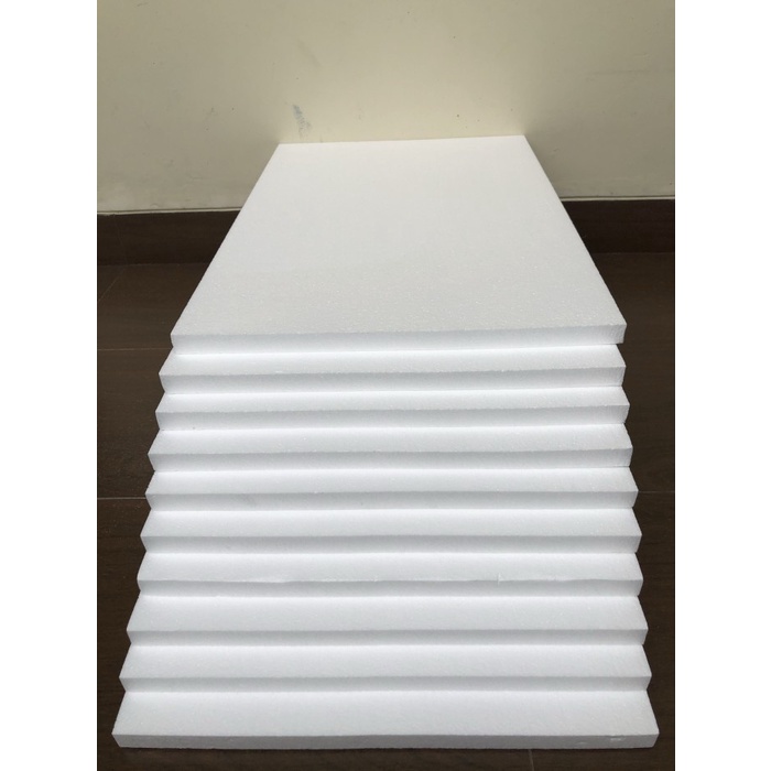 Jual Senikertas Styrofoam Lembaran 100 X 50 X 3cm Super Hard Density 25 Kertas Seni Shopee 