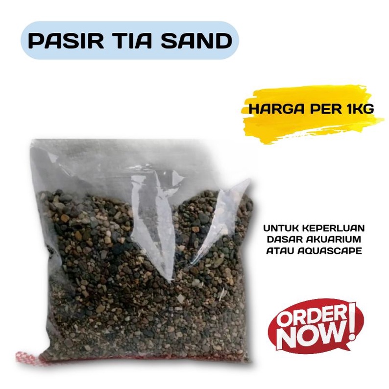 Jual Pasir Tia Sand Aquascape Akuarium Kg Keperluan Akuarium Aquascape Shopee Indonesia