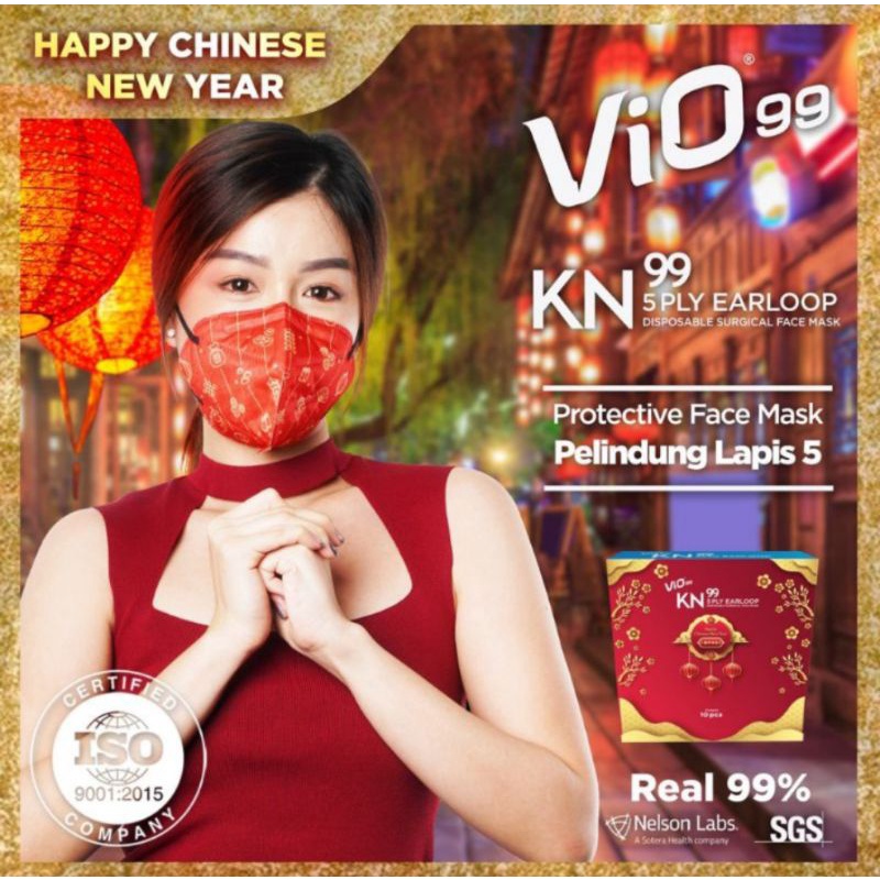 Jual masker edisi imlek Vio 99 KN99 | Shopee Indonesia