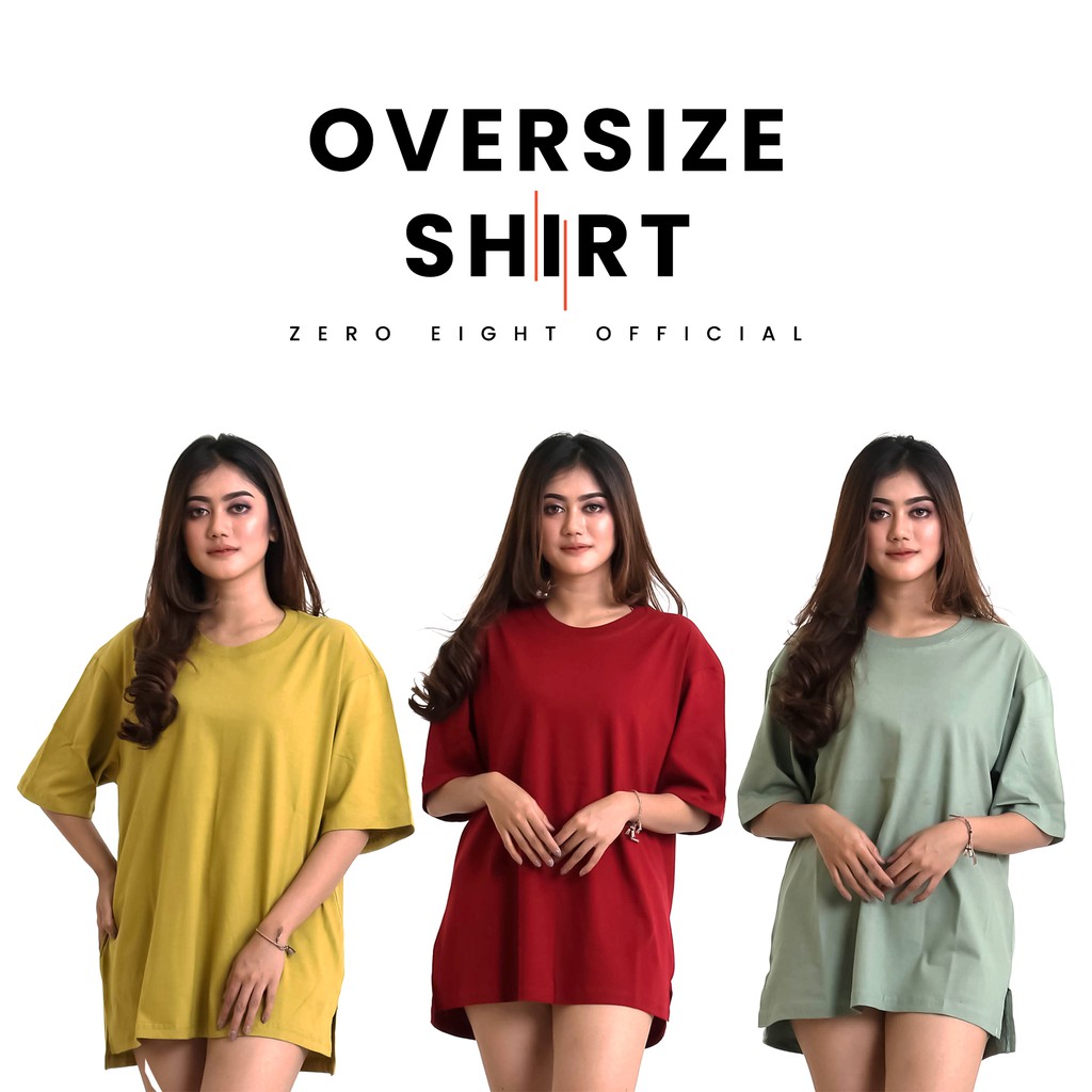 Jual Kaos Polos Oversize Unisex Cotton Combed 20s Premium T Shirt Shopee Indonesia 7260