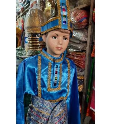 Jual *Paling Laku* Baju Adat Makasar / Baju Bodo / Baju Bugis Laki Anak