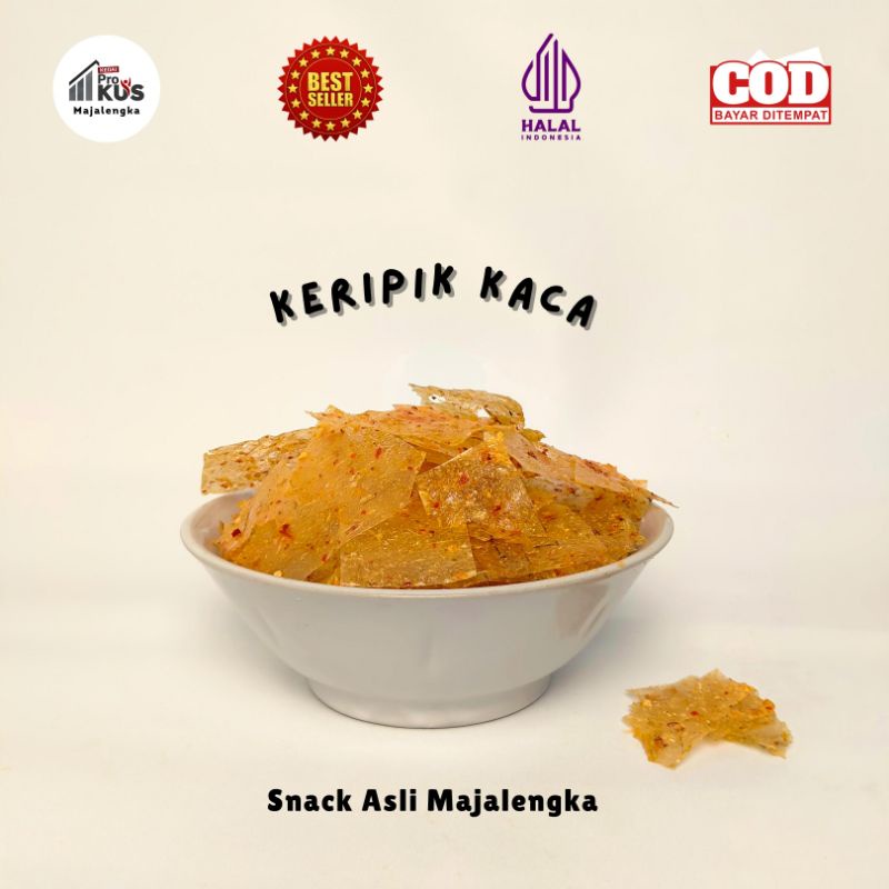 Jual Keripik Kaca Kripca Keripik Beling Beledag Pedas Daun Jeruk Produksi Ai Snack 8523