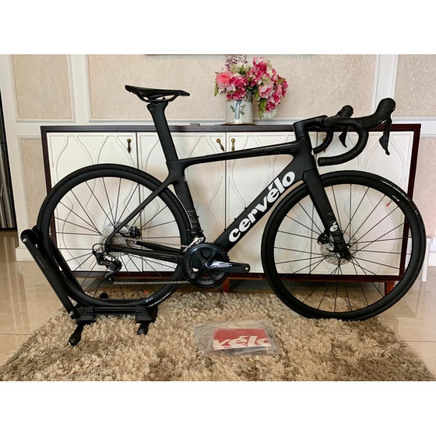 Sepeda Roadbike Cervelo S Series Ultegra Disc black silver