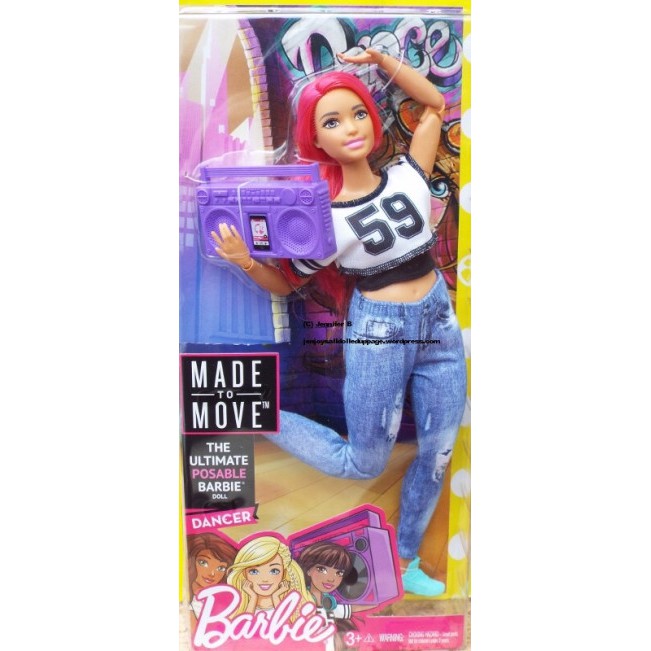 Barbie made discount to move dancer