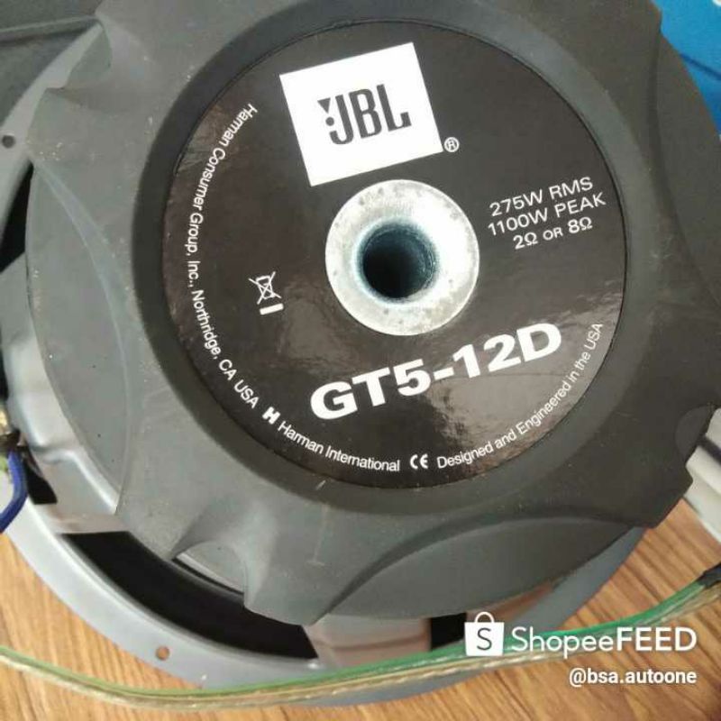 Jual Subwoofer JBL GT512 | Shopee Indonesia