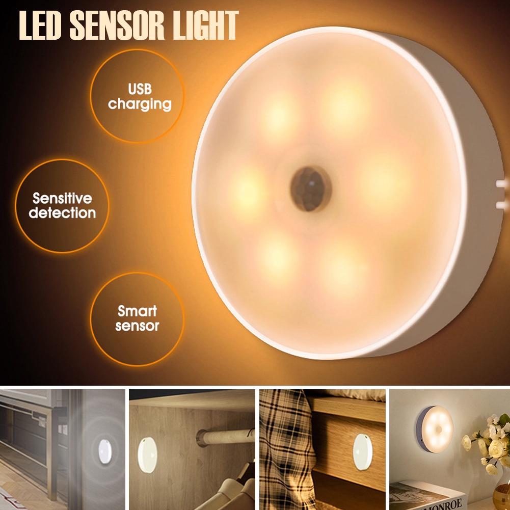 Jual Lampu malam Tidur LED Lampu Induksi Tubuh Nirkabel untuk Kamar ...
