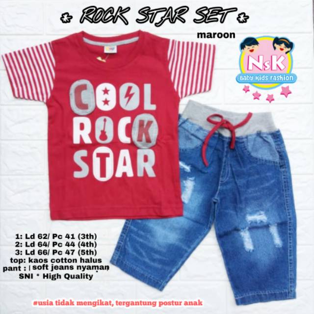 Rock Star 2pc Set