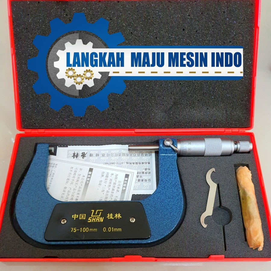 Jual Mikrometer Sekrup Mm Micrometer Micro Meter Mikro Mm Shopee Indonesia