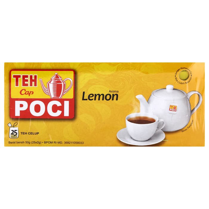 Jual TEH POCI CELUP LEMON 25 Kantung | Shopee Indonesia