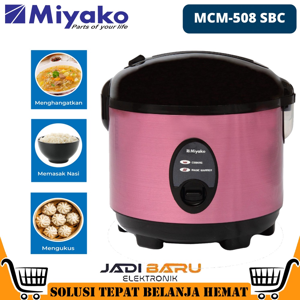 Jual (READY COD) RICE COOKER MIYAKO MCM508 1,8 LT / MAGIC COM RICE ...