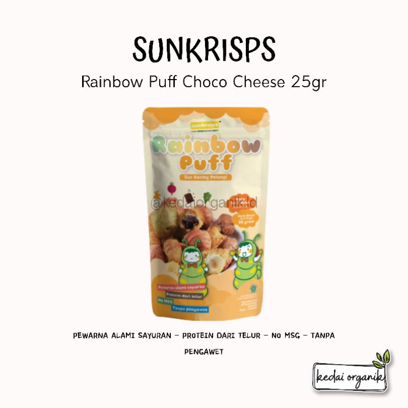 Jual Sunkrips Rainbow Puff / Sunkrisps Sus Kering Pelangi / Ori Isi ...