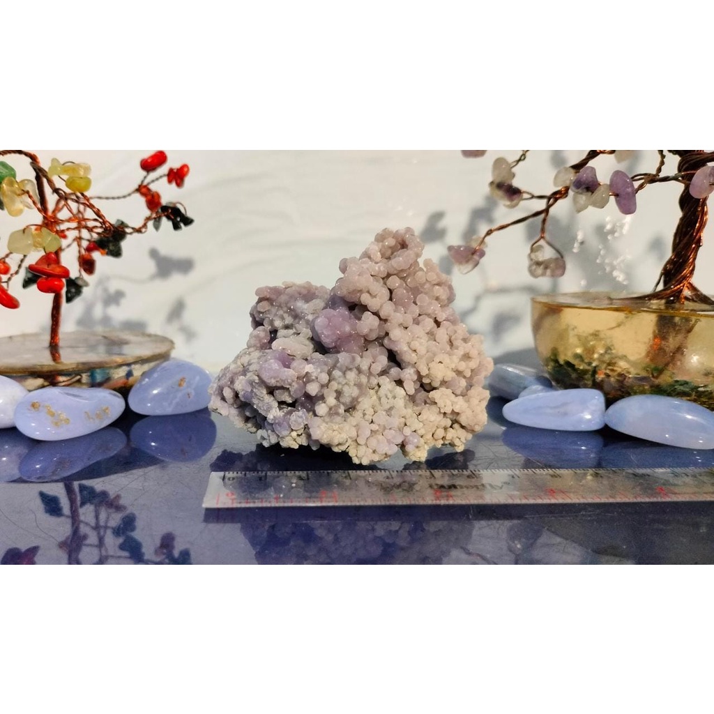 Jual Natural Grape Agate Crystal Cluster(3) | Shopee Indonesia