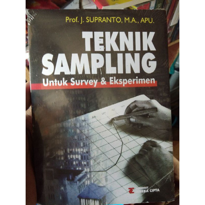 Jual buku teknik sampling untuk survei dan eksperimen | Shopee Indonesia