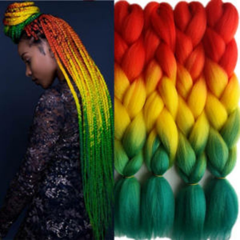 Jual Box braids kit RASTA | Shopee Indonesia