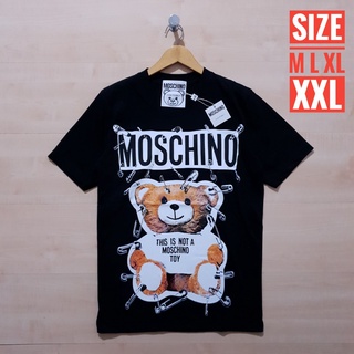 Black Bra with teddy bear motif Moschino - IetpShops Indonesia