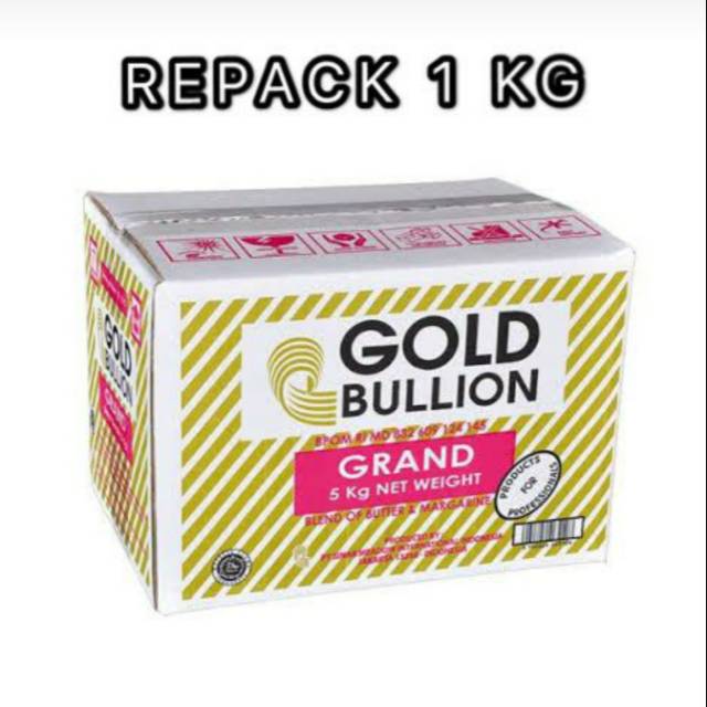 Jual Gold Bullion Grand Butter Repack 1 kg Shopee Indonesia