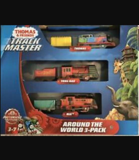 New - Thomas top & Friends Trackmaster Around the World 3-Pack