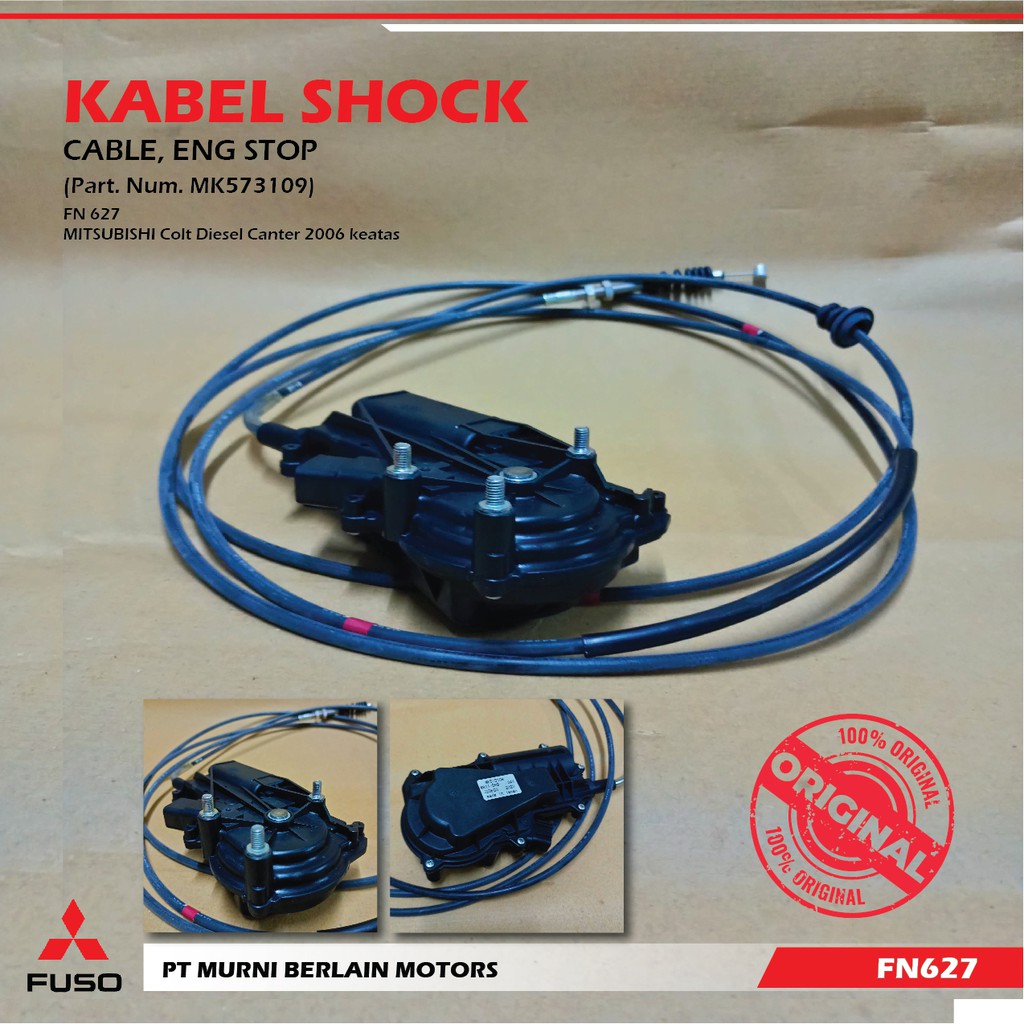 Jual KABEL SHOCK (Cable Eng Stop) Mitsubishi FN628 (ORIGINAL GENUIN ...