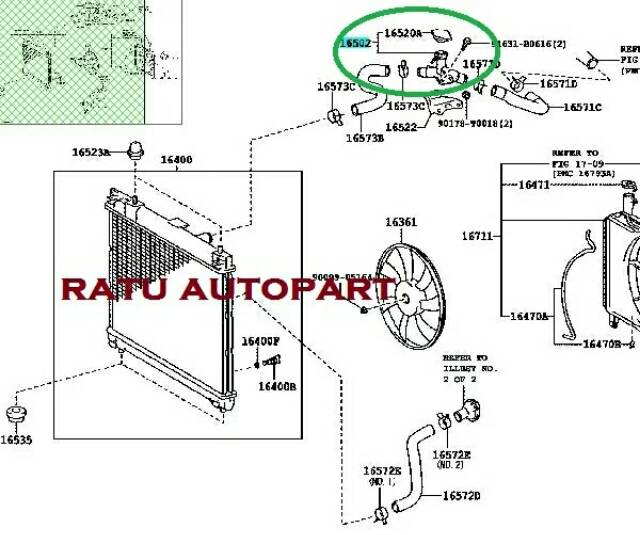 Jual Pipa Radiator Bagian Atas Vios Limo, Yaris Toyota. | Shopee Indonesia