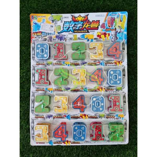 Jual Mainan Anak Angka Jadi Robot | Shopee Indonesia