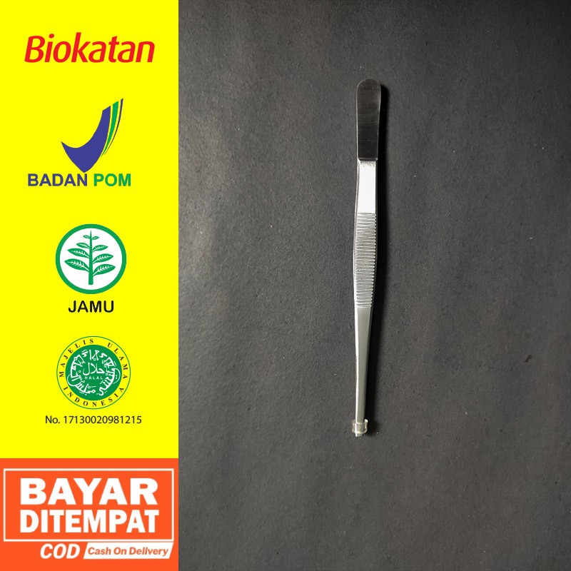 Jual Pinset Medis Kemenkes Perawatan Luka 14 cm Ujung Tumpul (Thumb ...