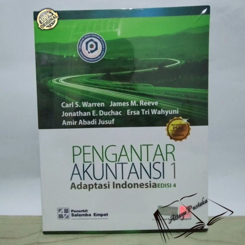 Jual PENGANTAR AKUNTANSI 1 Adaptasi Indonesia Edisi 4 | Shopee Indonesia