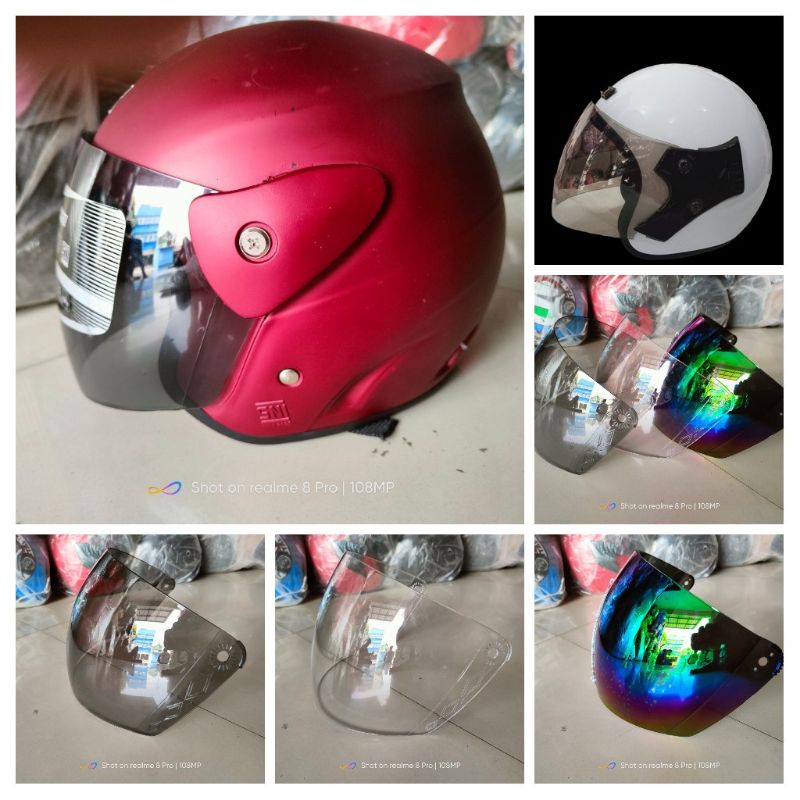 Jual kaca visor helm Cen cen, helm evolusion, helm kymko. | Shopee ...