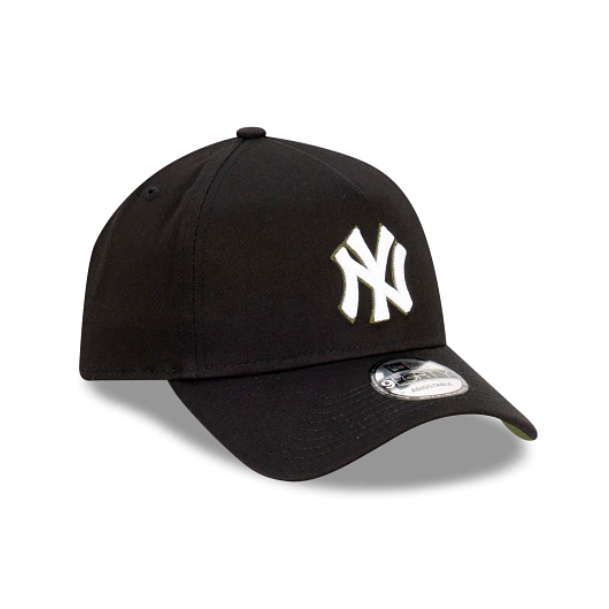 Jual Topi New Era 9Forty A-Frame New York Yankees Black/Rifle Green ...