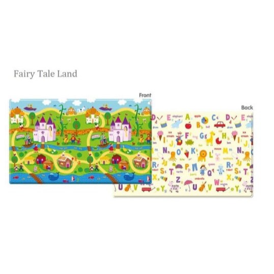 Jual DWINGULER playmat pvc korea / Karpet Bayi, Fairy Tale Land, Size M