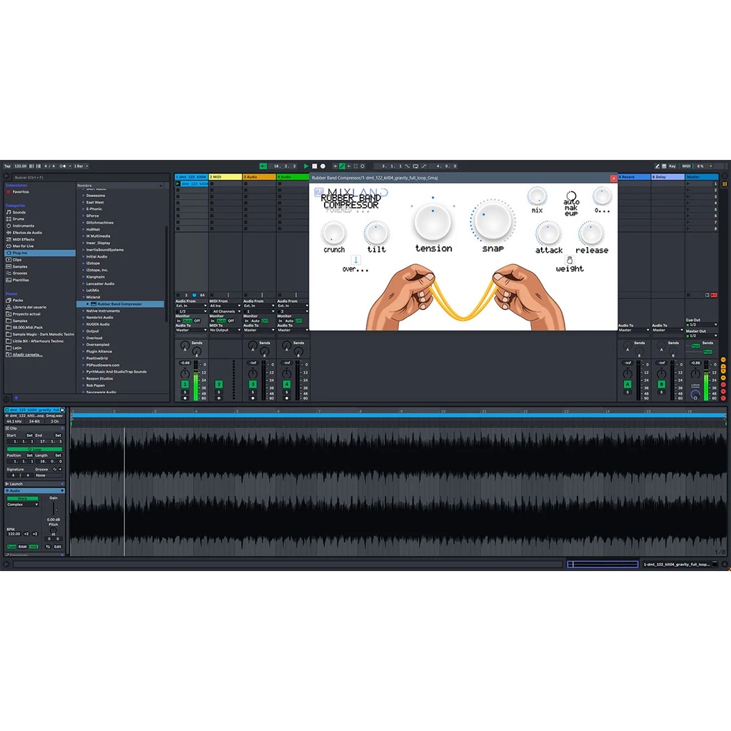 Jual Rubber Band Compressor v1 VST Plugin most-flexible VCA audio ...
