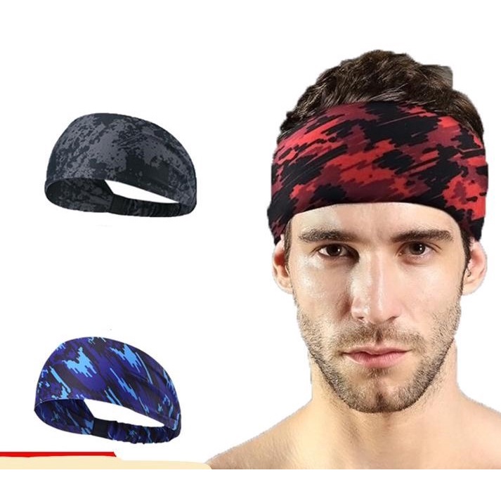 Jual A16x Headband Wanita Hairband Pria Bandana Olahraga Fitness Yoga Run Shopee Indonesia