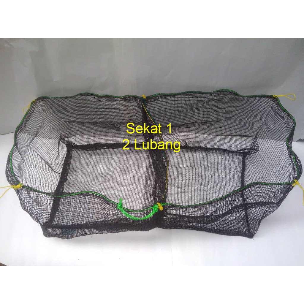 Jual Jaring Waring Ikan RK Sekat 3 (4 Lobang) Kandang Ikan Tempat Ikan ...