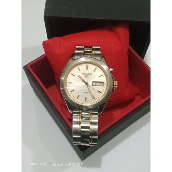 Jual Jam tangan SEIKO Spirit AGS KINETIC | Shopee Indonesia