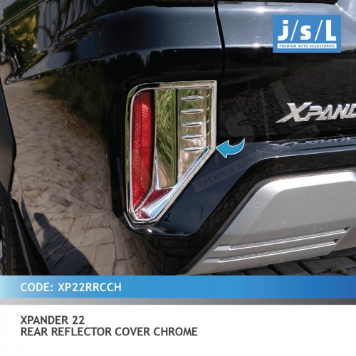 Jual Xpander Aksesoris Jsl Cover Reflektor Belakang Rear Reflector Chrome