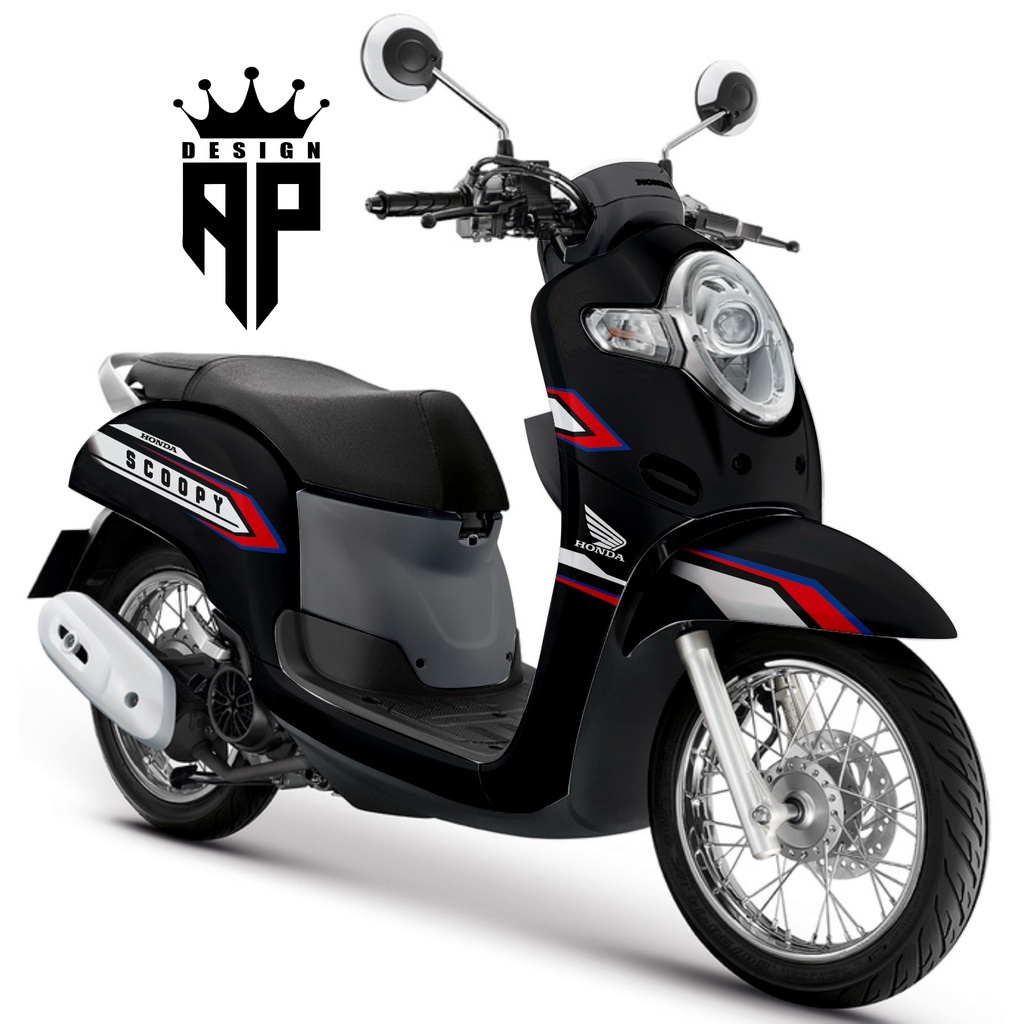 Jual decal sticker scoopy full body FI scopy dekal stiker skopi karbu ...