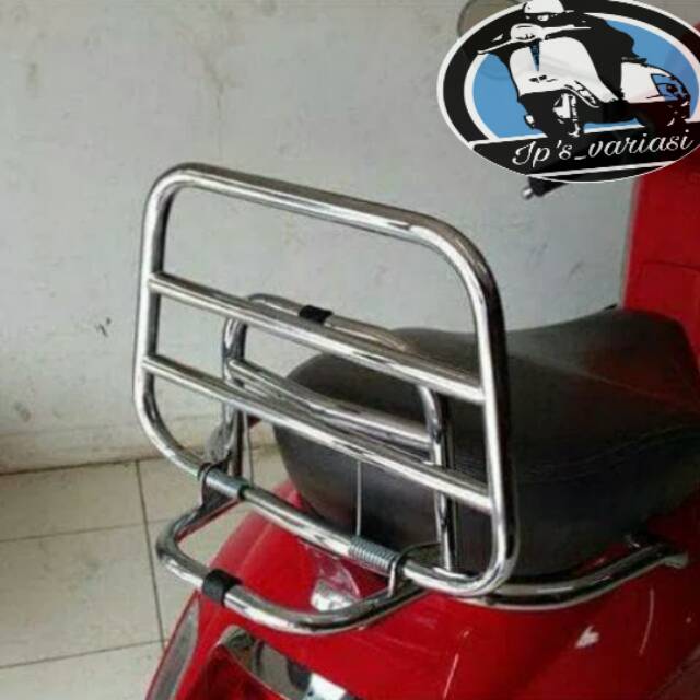 Jual Back Rack Lx S Lxv Bekrek Lx Aksesories Vespa Accecoris Vespa