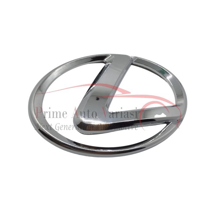 Jual Logo Emblem Mobil DEPAN BELAKANG MOBIL LEXUS CHROME - 13 CM