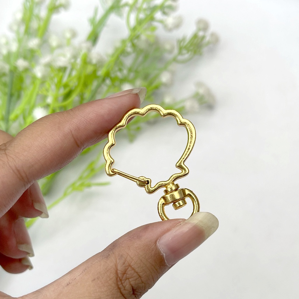 Jual Kait Lobster Clasp Shell Kerang Gantungan Kunci | Shopee Indonesia