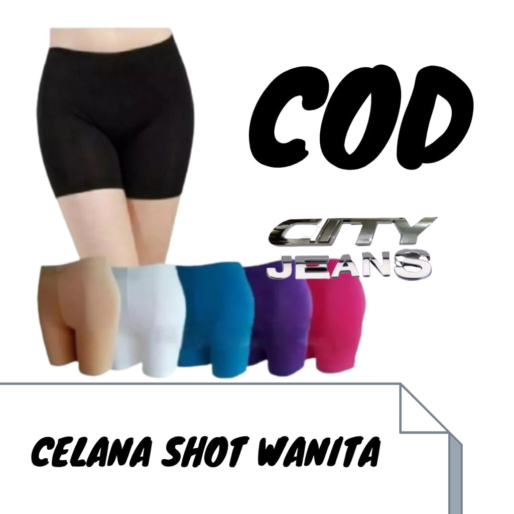 Jual Celana Leging Pendek JUMBO Short Legging Shot Strit Sot Daleman Wanita  JUMBO