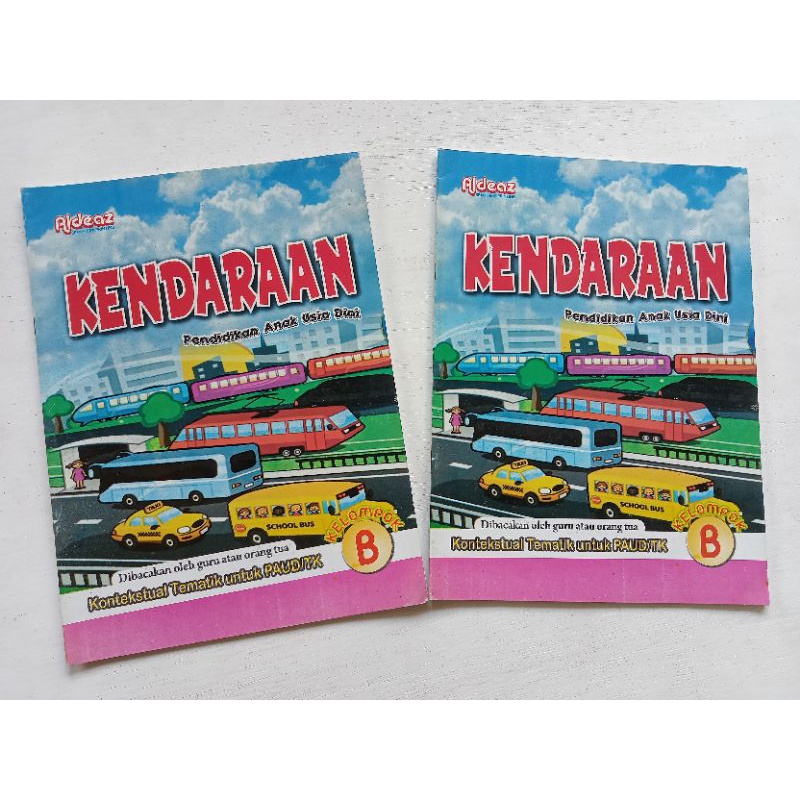 Jual Buku Kegiatan Tema Kendaraan | Shopee Indonesia